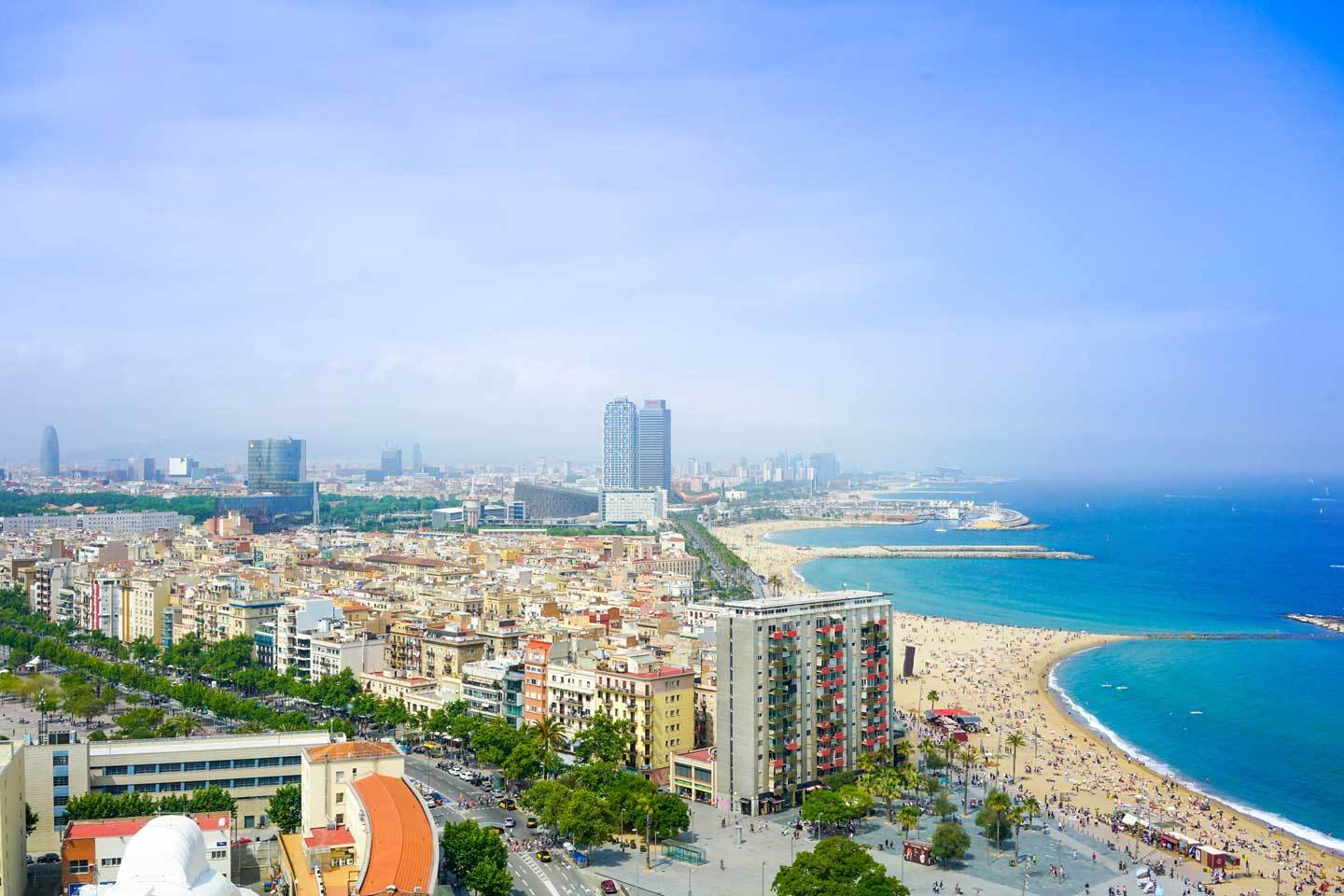 Barcelona beach