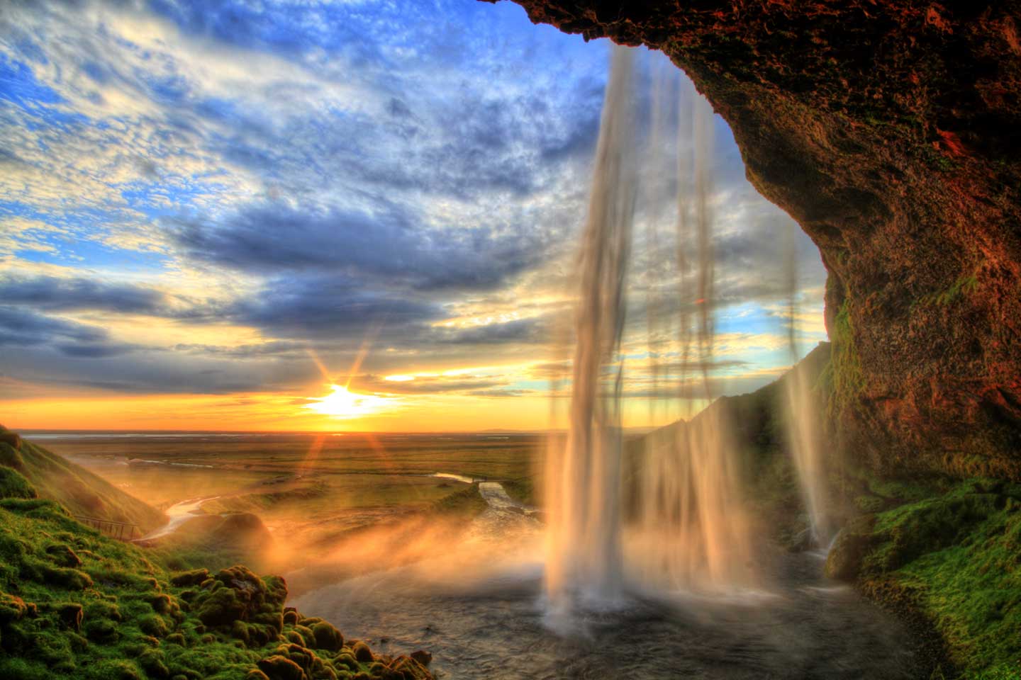iceland waterfalls
