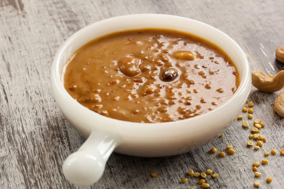 Parippu, a dhal curry from Sri Lanka