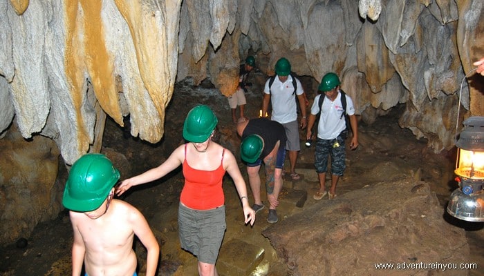 caving mainland boracay