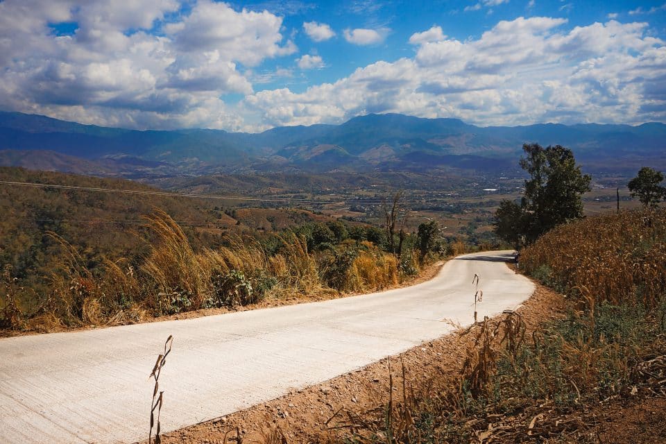 A country road