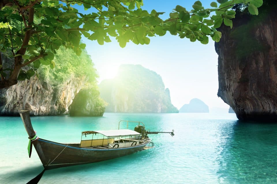 thailand islands boat