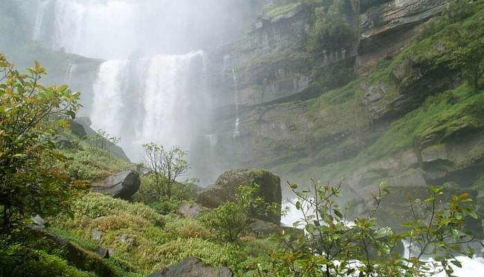 waterfall in Myanmar