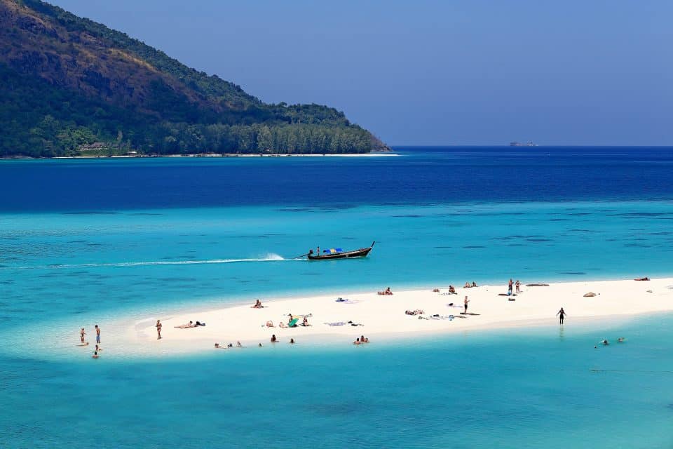 A beach in Thailand