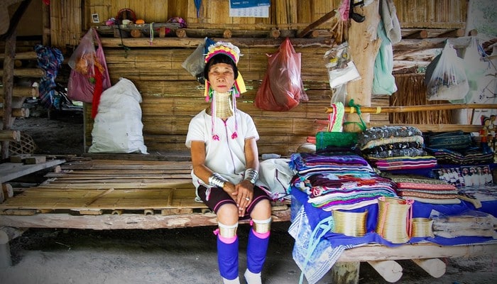 long neck karen tribe chiang mai