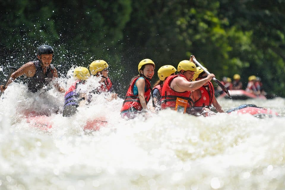 Padas white water rafting