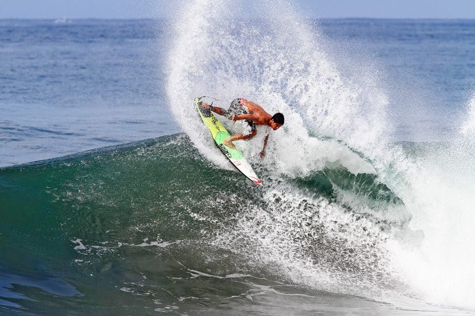 Surfing in Bali Indonesia