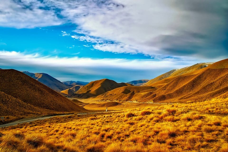 Mountains in New Zealand