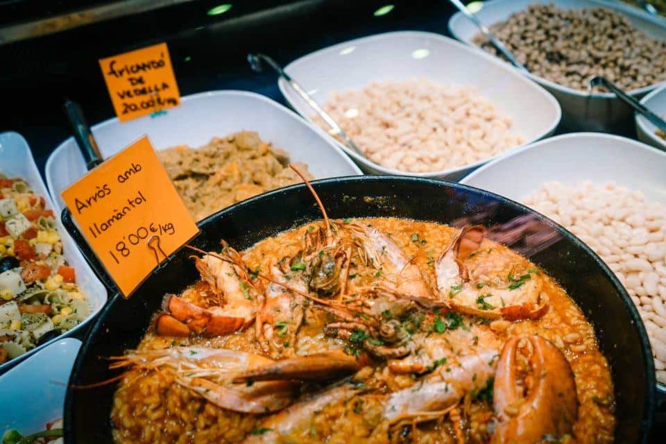 spanish food in Barcelona