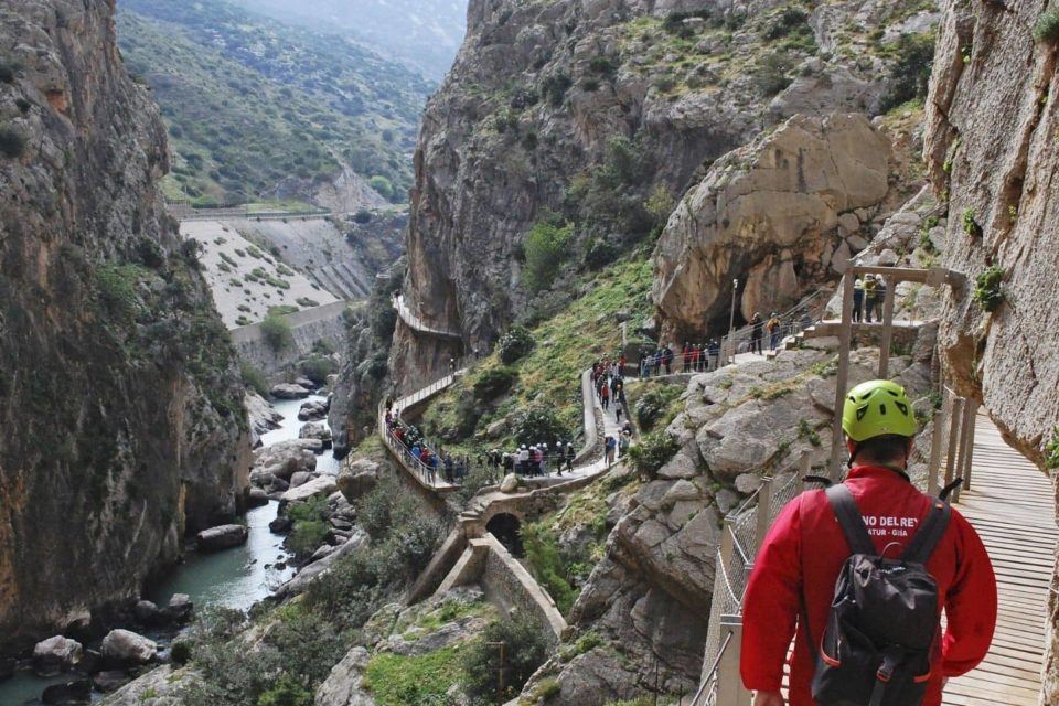 caminito del rey hike in spain