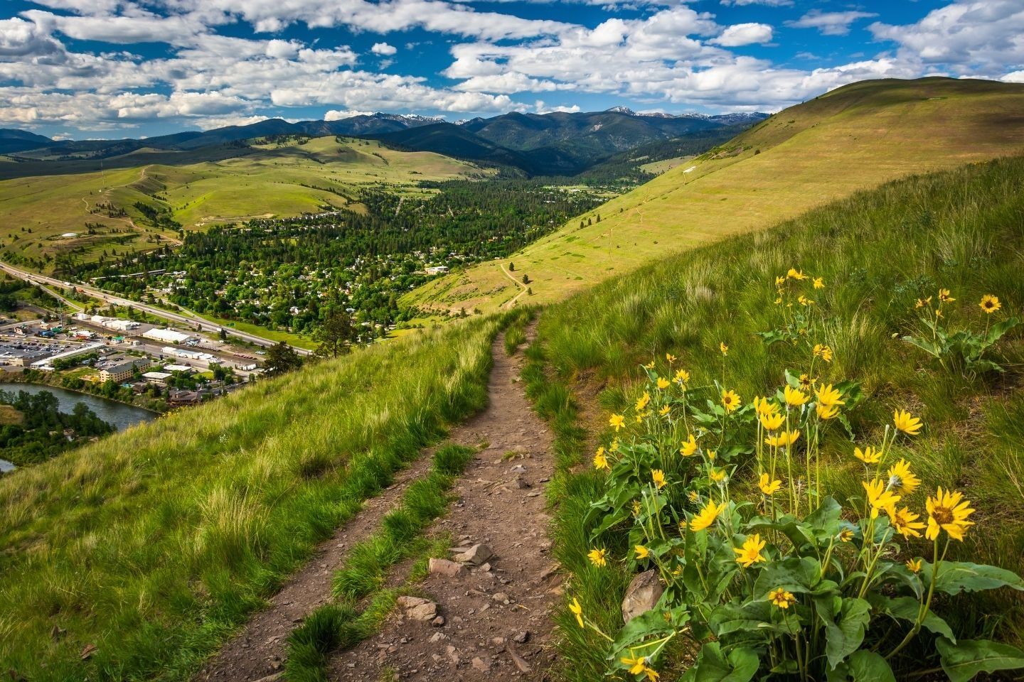 Mount Sentinel in Missoula, Montana