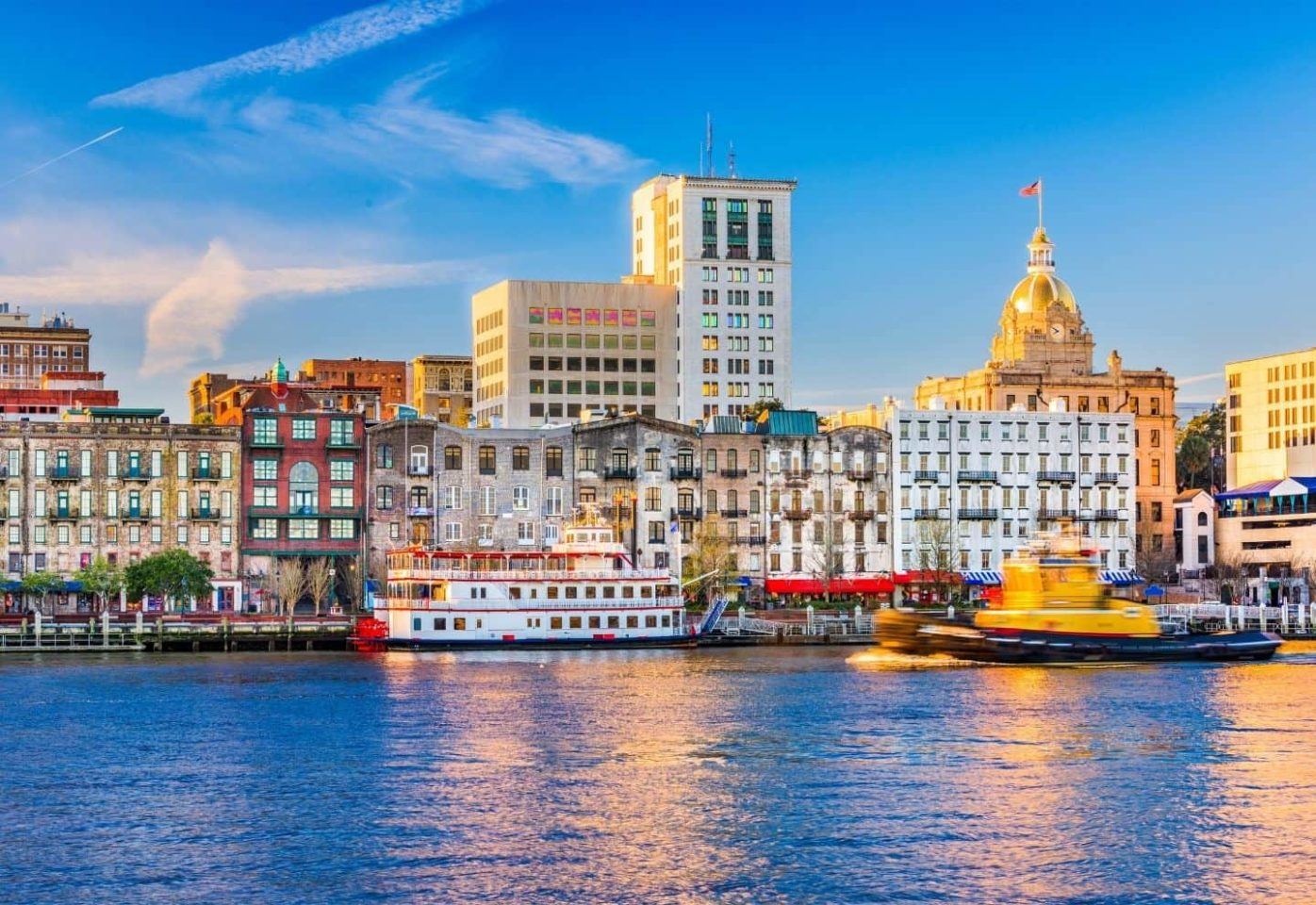 Savannah Georgia skyline