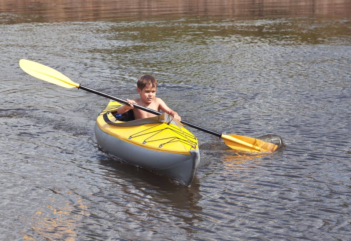 Kids Sit On Top Kayaks Junior 1.8 M Kayak Canoeing Starter Package Paddle Seat 