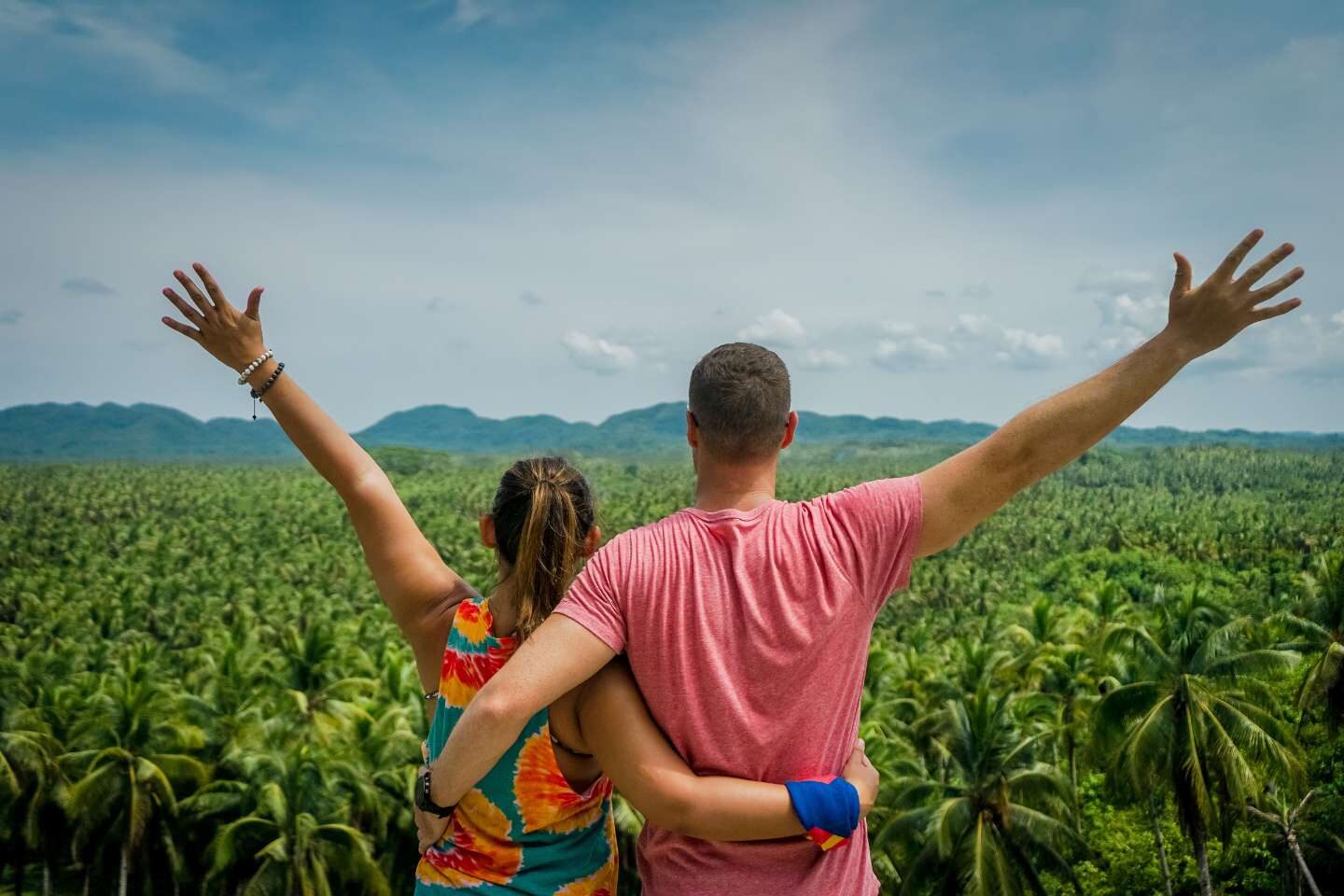 Founders of this blog enjoying the views in Siargao, Philippines