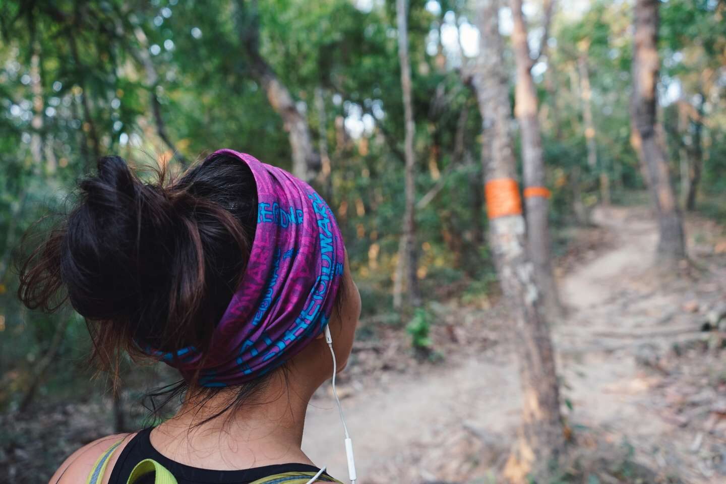Founder of this blog hiking in Thailand