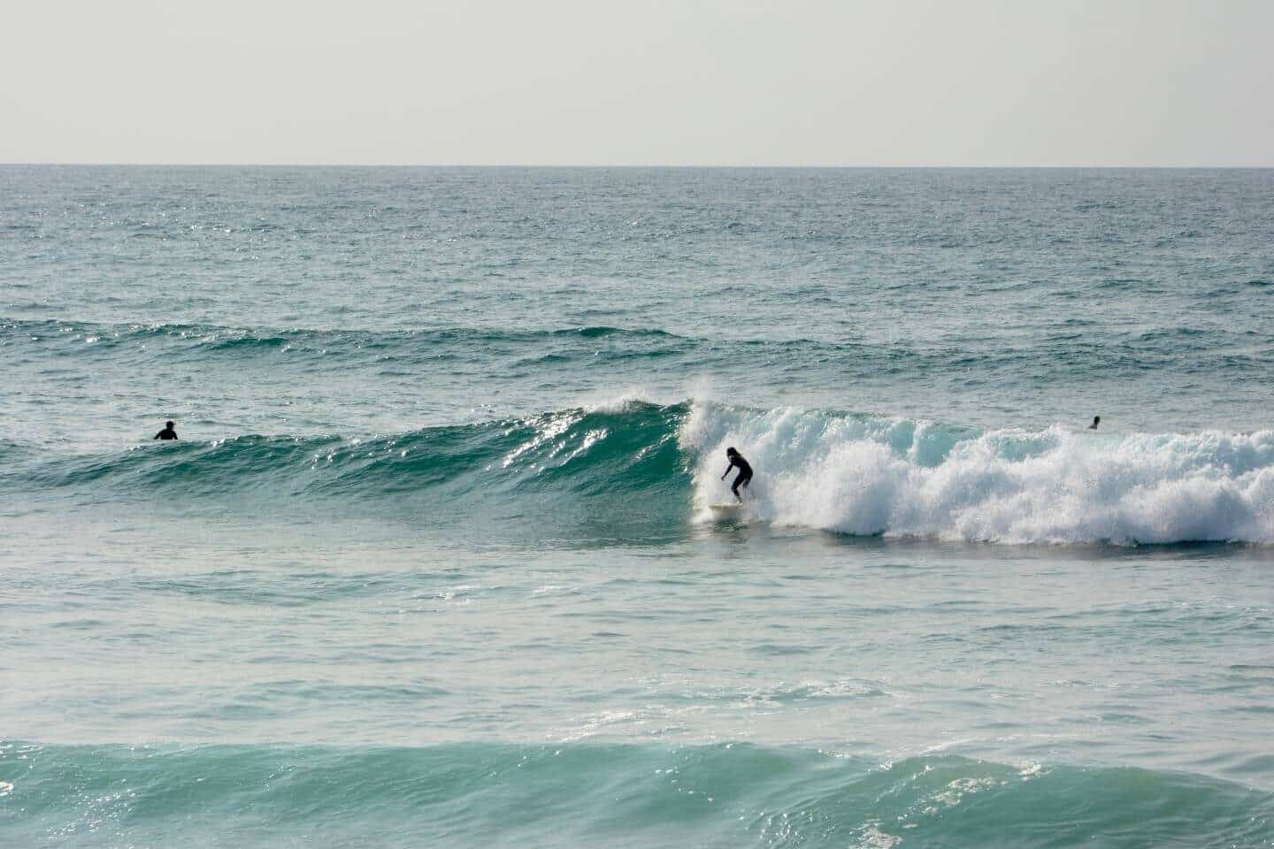 surfing in Portugal