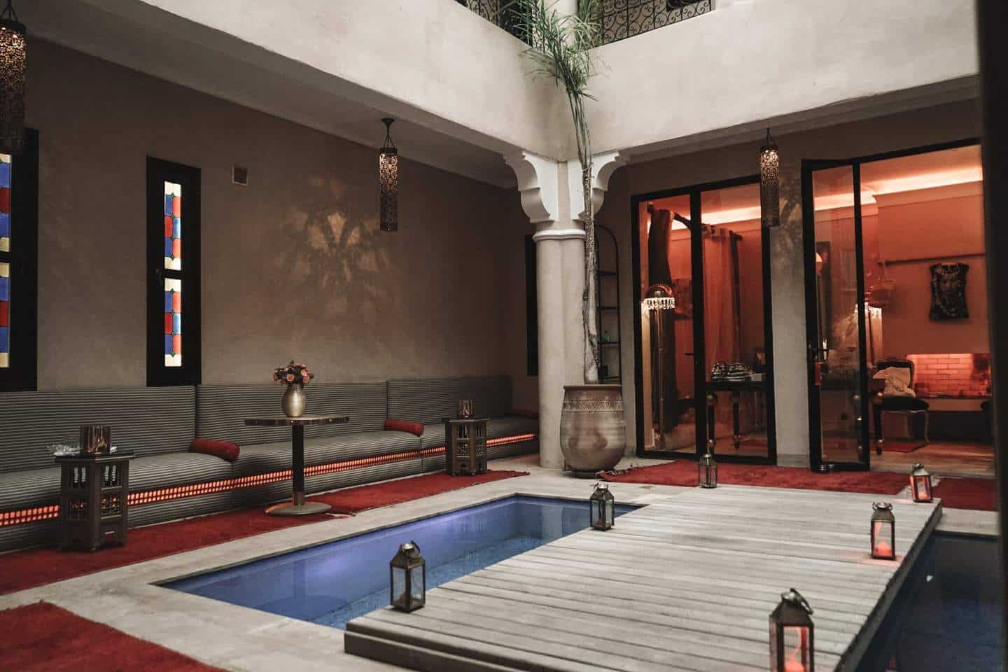pool in Riad