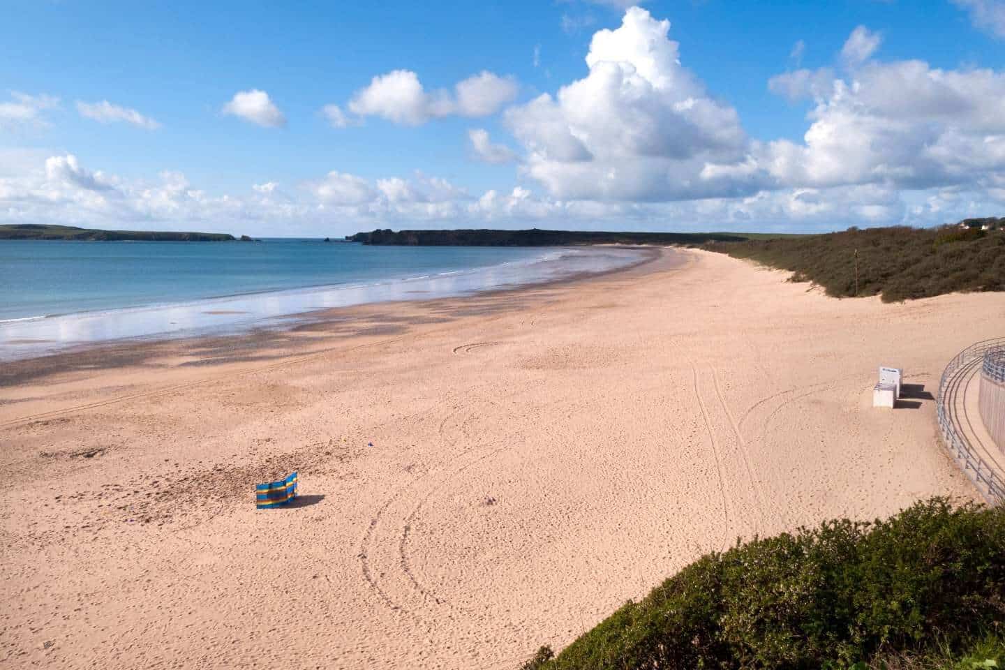 beaches in tenby