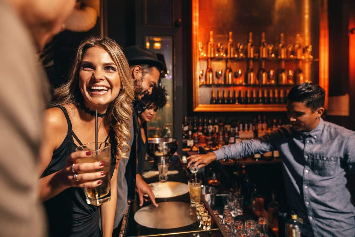 people in the club